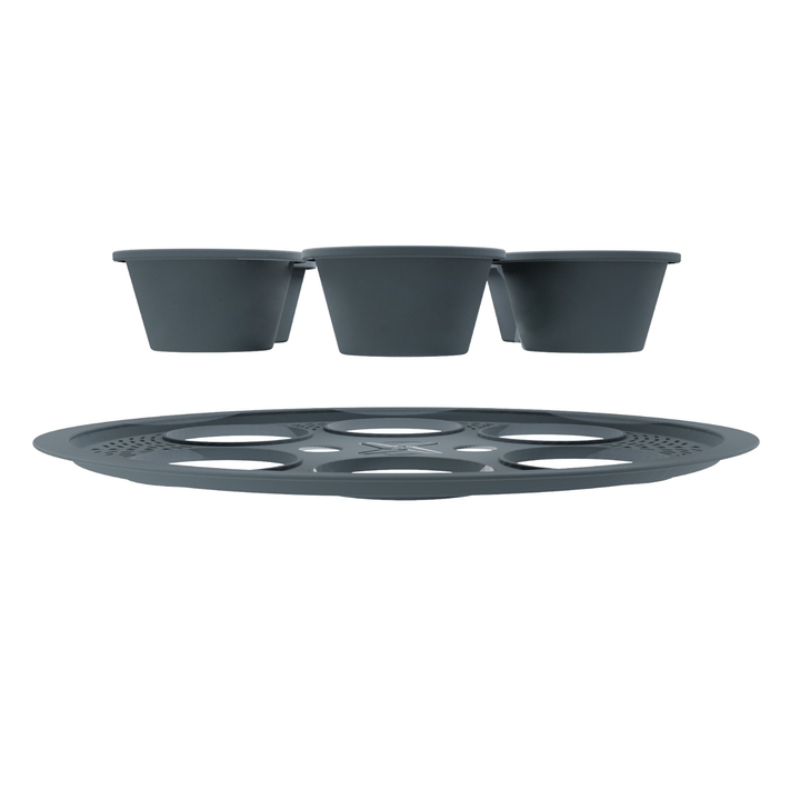 Passend für den Thermomix®: Muffinform FitMuffin – die 6er Silikonformen für perfektes Dampfgaren im Varoma®*. Jetzt im fitgemixt Shop kaufen