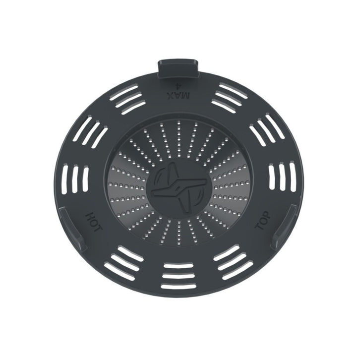 Passend für den Thermomix®* Spritzschutz FitSchutz von fitgemixt mit hitzebeständigem Deckel mit Schlitzen