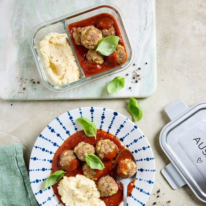 Köstliche Meal Prep Ideen für Frühstück, Mittagessen und Snacks zum entspannten Vorkochen mit dem Thermomix®* findest du ab sofort im fitgemixt Kochbuch "Let´s Prep"