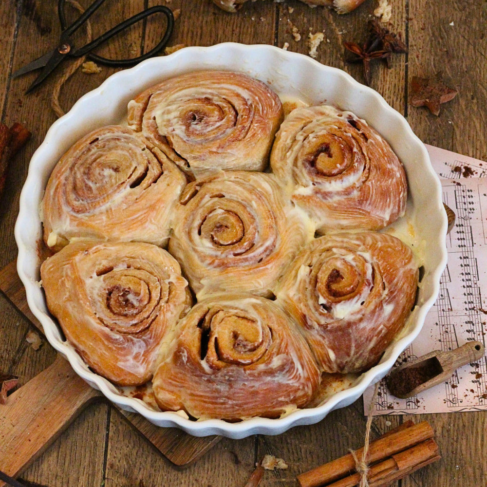 Zimtschnecke Thermomix - Ein köstliches Weihnachtsrezept aus dem Buch 'Winterlieblinge', erhältlich im fitgemixt Onlineshop