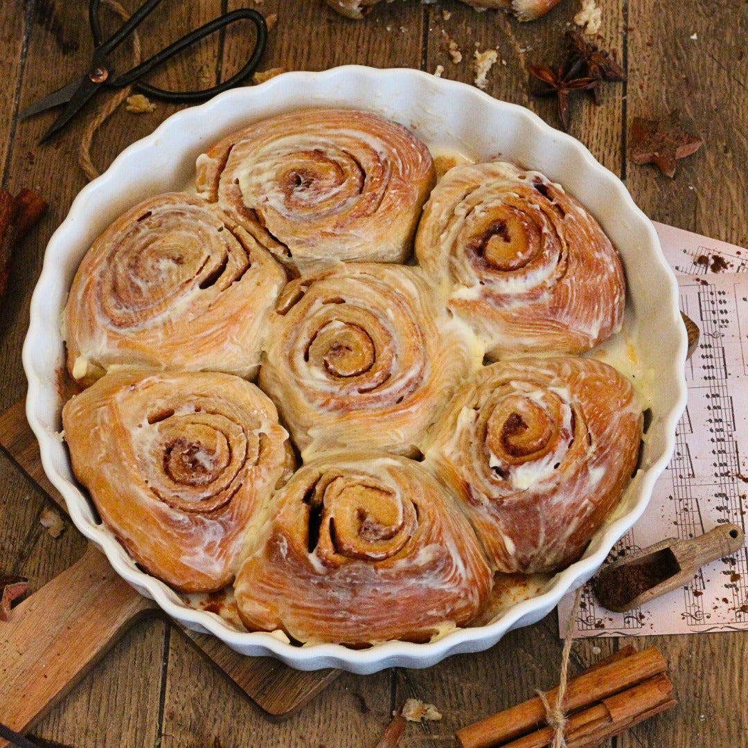 Zimtschnecke Thermomix - Ein köstliches Weihnachtsrezept aus dem Buch 'Winterlieblinge', erhältlich im fitgemixt Onlineshop