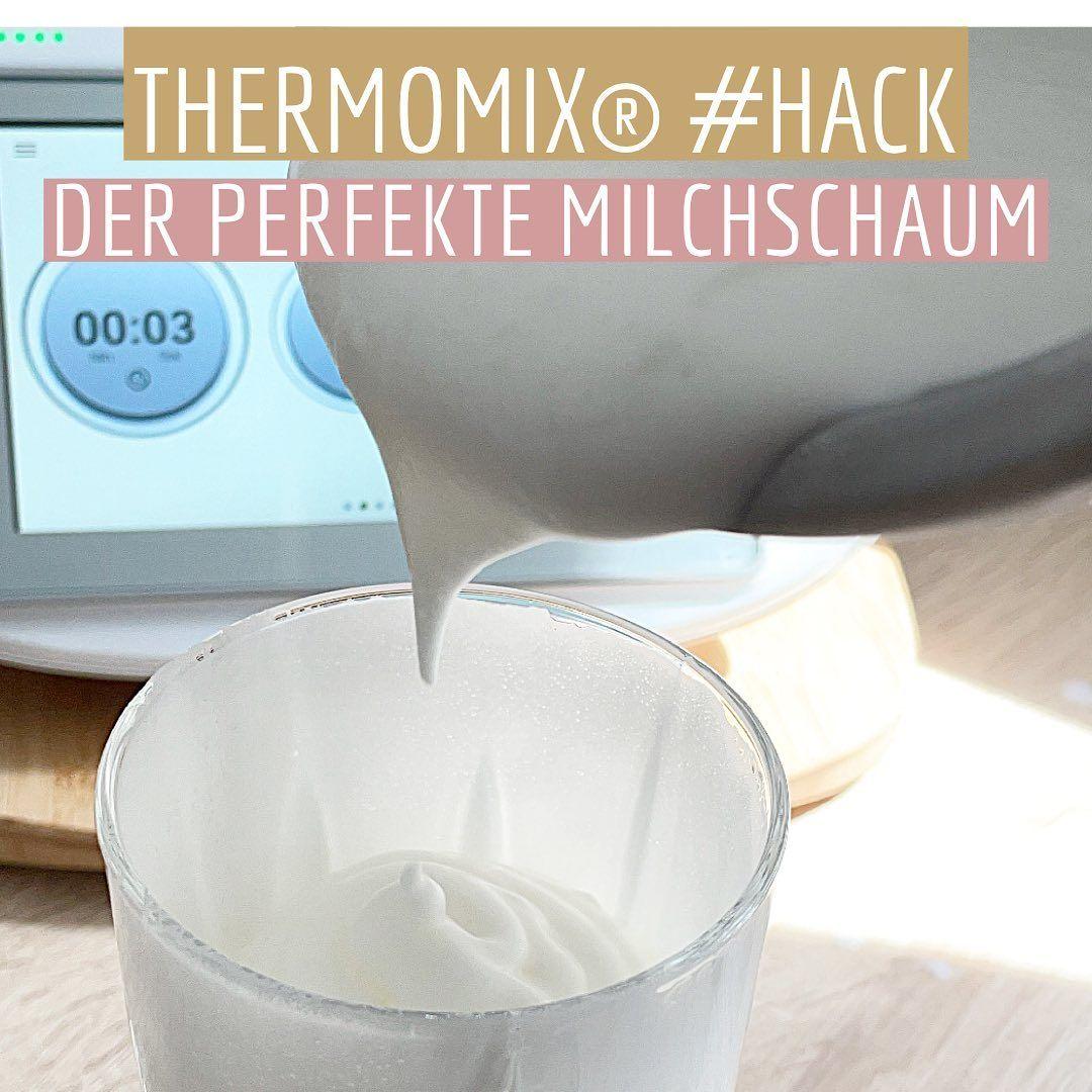 Perfekter Milchschaum im Thermomix® gelingsicher mixen mit diesem Rezept von fitgemixt klappt es