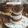 Low-Carb Zucchini Muffins mit Schokokern, glutenfrei und ohne Haushaltszucker, in 10 Minuten zubereitet aus dem Diät-Rezepte Kochbuch passend für den Thermomix®* Feel Good Fast Food von Fitgemixt